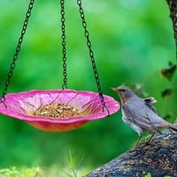 Dovod ptica za vanjski viseći ili zidni nosač, divljački hrani vrtnjak Gardeni ukras za dekoracije za