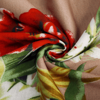 Ženska ljetna cvjetna omotana V izrez Podesiva špageta casual haljina
