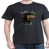 Cafepress - Rottweiler tata tamna majica - pamučna majica