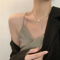 * Nova dizajnerska ogrlica za žene Hop Cool Style Chain Lanac Novi jednostavan oprema za temperament