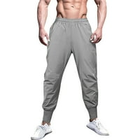 Muškarci Ležerne prilike Sportske hlače Plain Boja Glatki ploča Sportske hlače Fitness hlače Ljeto Tanke