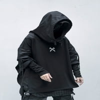 Niepce Inc Japana Srednja odjeća Crna Gothic Muška techwer hawie