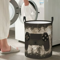 Douzhe Vodootporne sklopive velike pranje rublja, Gaming Kontroller printova kružnim kočići ručke