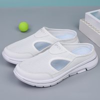 Yolai Men Sportske cipele Jednostavna boja modni ljetni uzorak mrežica prozračna udobna ravna dna non