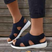 Sandale za čišćenje za žene New Style Casual Womenske sandale i papuče sa ravnim dnom za vanjsku bljeskalice
