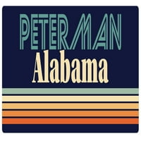 Peterman Alabama vinil naljepnica za naljepnicu Retro dizajn