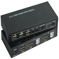 Signal - 2-port HDMI & USB KVM prekidač