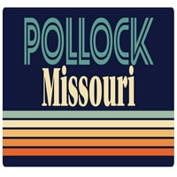 Pollock Missouri Vinil naljepnica za naljepnice Retro dizajn