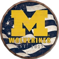 Michigan Wolverines 16 Barrel zastava