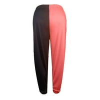 Široke posteljine za žene za žene, žensku casual elastični struk čvrsto udobne jogging jogger hlače