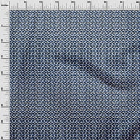 Onuone pamuk poplin Twill plava tkanina geometrijska tkanina za šivanje tiskane ploče za obrtnog dvorišta