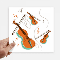 Violinski muzički instrumenti uzorak naljepnice oznake zidne slike laptop naljepnica samo ljepilo