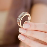 Cirkon u položenoj rinestone ženski prsten popularni gem izvrsni prsten jednostavan modni nakit prstenovi