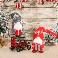Božićni Gnome Tomte, set Xmas Dekor igračaka ukrasa poklon proljeće Početna kućanski ukrasi