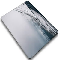 Kaishek Hard Shell Cuse Cover Compatible Stari MacBook Air 13 + crni poklopac tastature A A1369, bez