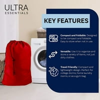 Ultra Essentials Praonica rublja sa remenom, teškim dužnosti, 30x40 XX-Large, Putovanja, Kućni pohranjivanje