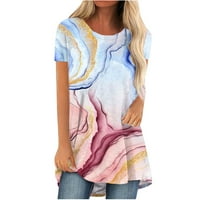 GAECUW majice za žene bluze s kratkim rukavima T / košulje za pulover TEES T-majice Grafički tisak vrhovi