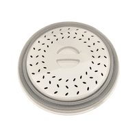 Sklopiva mikrotalasna ploča za hranu - BPA besplatno - bijela
