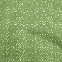 Onuone svilena tabby kruška zelena tkanina točkaste haljine materijal tkanina za štampanje tkanine sa dvorištem široko