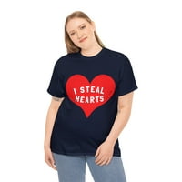 Ukradite srca Valentines Dan unise Grafički majica