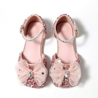 Fattazi Girl Princess Sandale Baotou Soft Sole Neli klizne cipele Bow Cipele Modne casual cipele