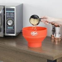 Kuhar Buddy Microoftave kokice Popper Bowl Healtin način za pop bez ulja u srušenoj posudi