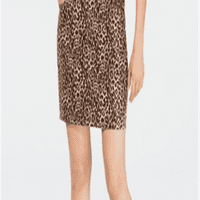 Međunarodni pojmovi Ženski leopard Print Tranim mini suknja Plava Veličina 4