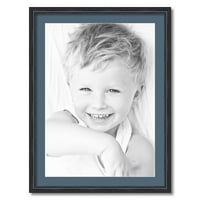 ArttoFrames Matted Frame sa jednim prostirkom Otvaranje fotografija uokvireno u 1. Crnoj mrlju na čvrstom