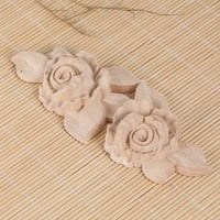 Drveni čips za rezbarenje ruže Creative Drvo Dekorativni drveni