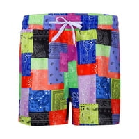 Hlače za žene ljetni patchwork Print casual modne kratke hlače na plaži Ostali hlače na plaži Ženske