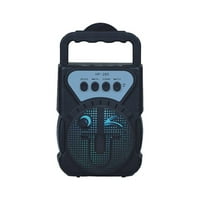 Prijenosni Bluetooth zvučnik, bežični Bluetooth zvučnici Radio mikrofon unos Prijenosni zvučnik Karaoke