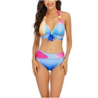 Womens Plus Size Sput sa kupaćim kostima Ljetni bikini Tummy Courming Wimming Wimsuits Uskršnja jaja