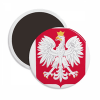 Poljska Europa Nacionalni amblem okrugli ceroks Frižider Magnet održava ukras