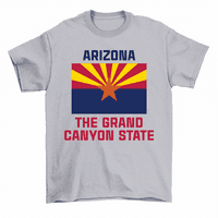Arizona Zastavi Grand Canyon State Az Phoeni Majica Muškarci Žene
