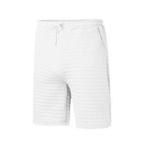 Men Ležerne prilike ljetne elastične struke Korposti Sportske kratke hlače sa džepovima Yutnsbel