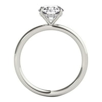Mauli dragulji Carat Moissite Diamond sa 0. Carats Prirodni dijamantski vjenčanje i angažman bijelo