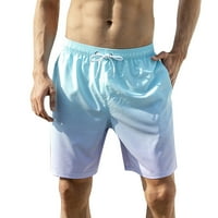 Muški casual modni hlače s kratkim čipkama uz morsku prinosnu osovinu na plaži hlače hlače na plaži Ležerne prilike labave hlače Muške ploče Shorts struk
