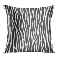 Afrika apstraktni uzorak zebra crno-bijelih kamuflažnih ilustracija stabla jastučnicu za jastuk