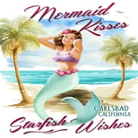 Carlsbad, Kalifornija, Mermaid poljupci i želje zvijezde, akvarel
