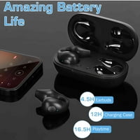 Urban QC True bežične ušilene uši za Bluetooth dodirne kontrole sa punjenjem Kućište stereo slušalice u ugrađenom mikrofonu u ugrađenu slušalice Premium duboki bas za ulefone t Pro - bijeli