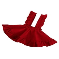 CANIS djeca Toddler Tutu sukse za suknje dojenčad dječje djevojke ruffle corduroy sandress solid colorseu