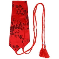 Japanski etnički stil tkanja za reel iz vezenog pojasa kimono struka pojasa