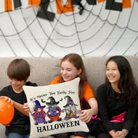Halloween ukras bacaju jastučnicu Witch bumpkin mlečni papir ukrasni jastuk, poklopci kauča za Halloween