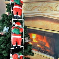 Bullpiano Funny Božić Santa Claus Pen Merdeder Viseće ukrašavanje Novogodišnje božićno drvce Viseće