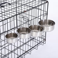 Pas viseće posude za kuhinju od nehrđajućeg čelika sa vješalicama za ptice male životinje