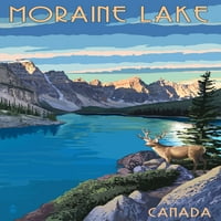 Banff, Alberta, Kanada, jezero Moraine