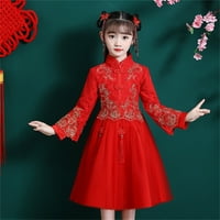 Haljine za djevojčice Dječje djece Dječje djevojke Dječje djece bajke hanfu haljine za kineske kalendarske
