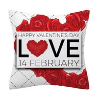 Valentinovo jastuk za jastuk Glitter Sofa bacač bacač cover cover Decor