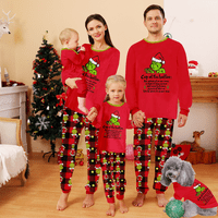Božić pidžama, pidžama, božićna porodična pidžama set