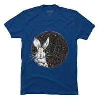 Rabbit Overlord Muns Royal Blue Graphic Tee - Dizajn od strane ljudi L